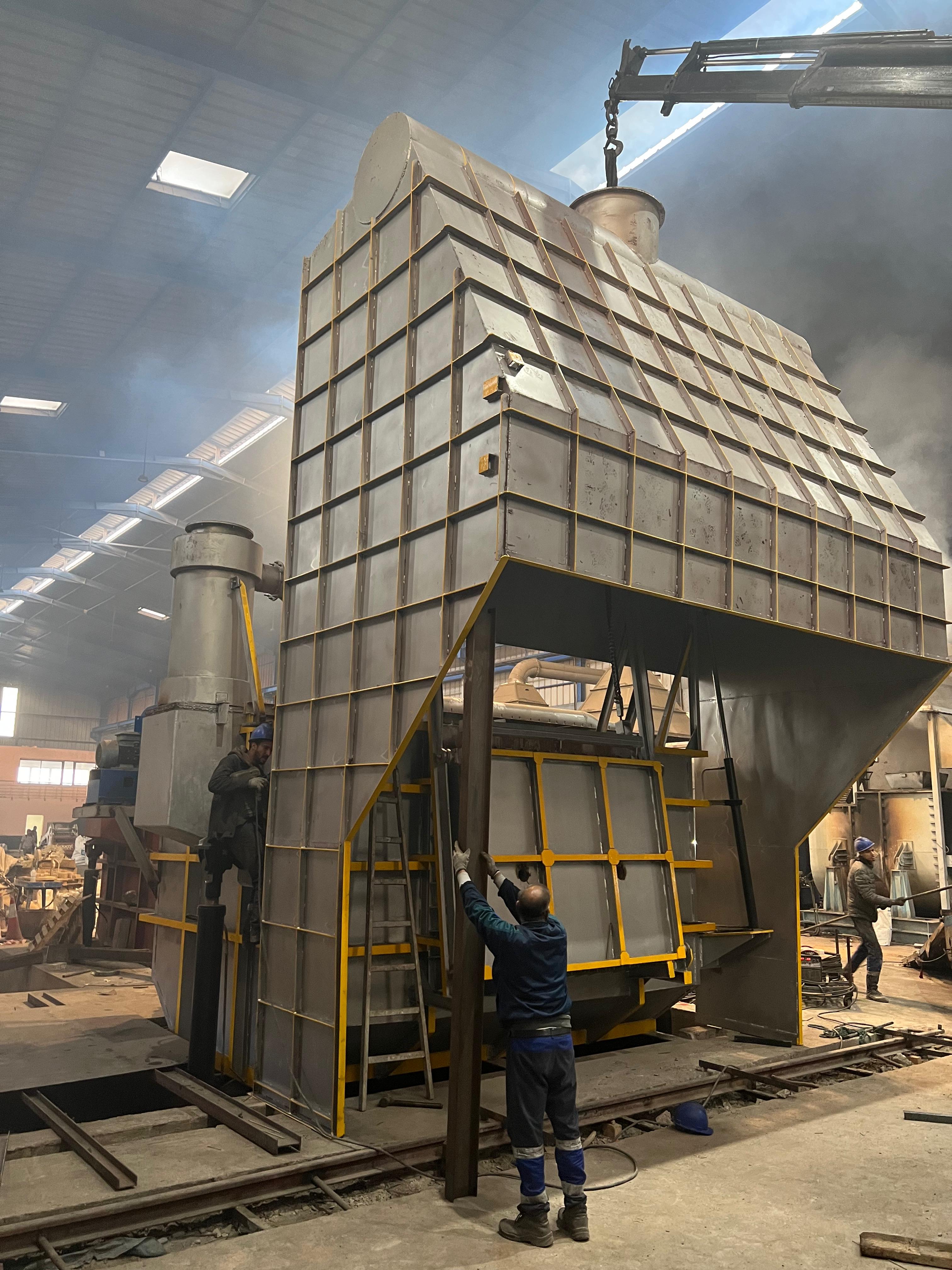 Workers in factory